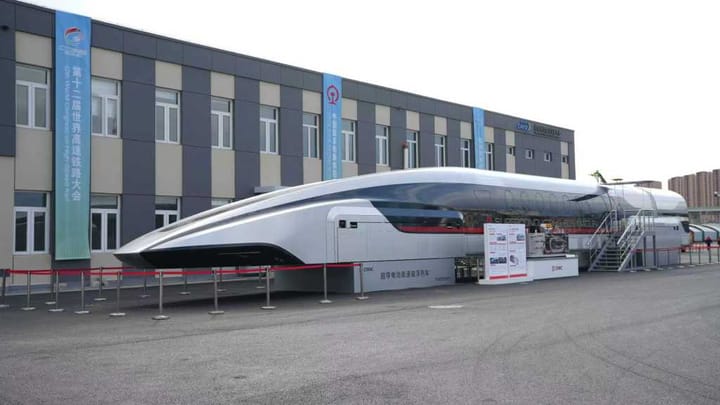 China Unveils 600 km/h Superconducting Maglev Train